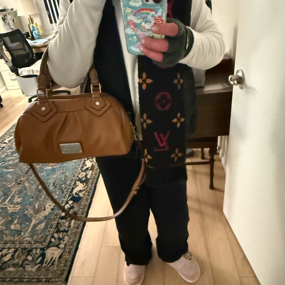 Marc Jacobs Tan Leather Satchel